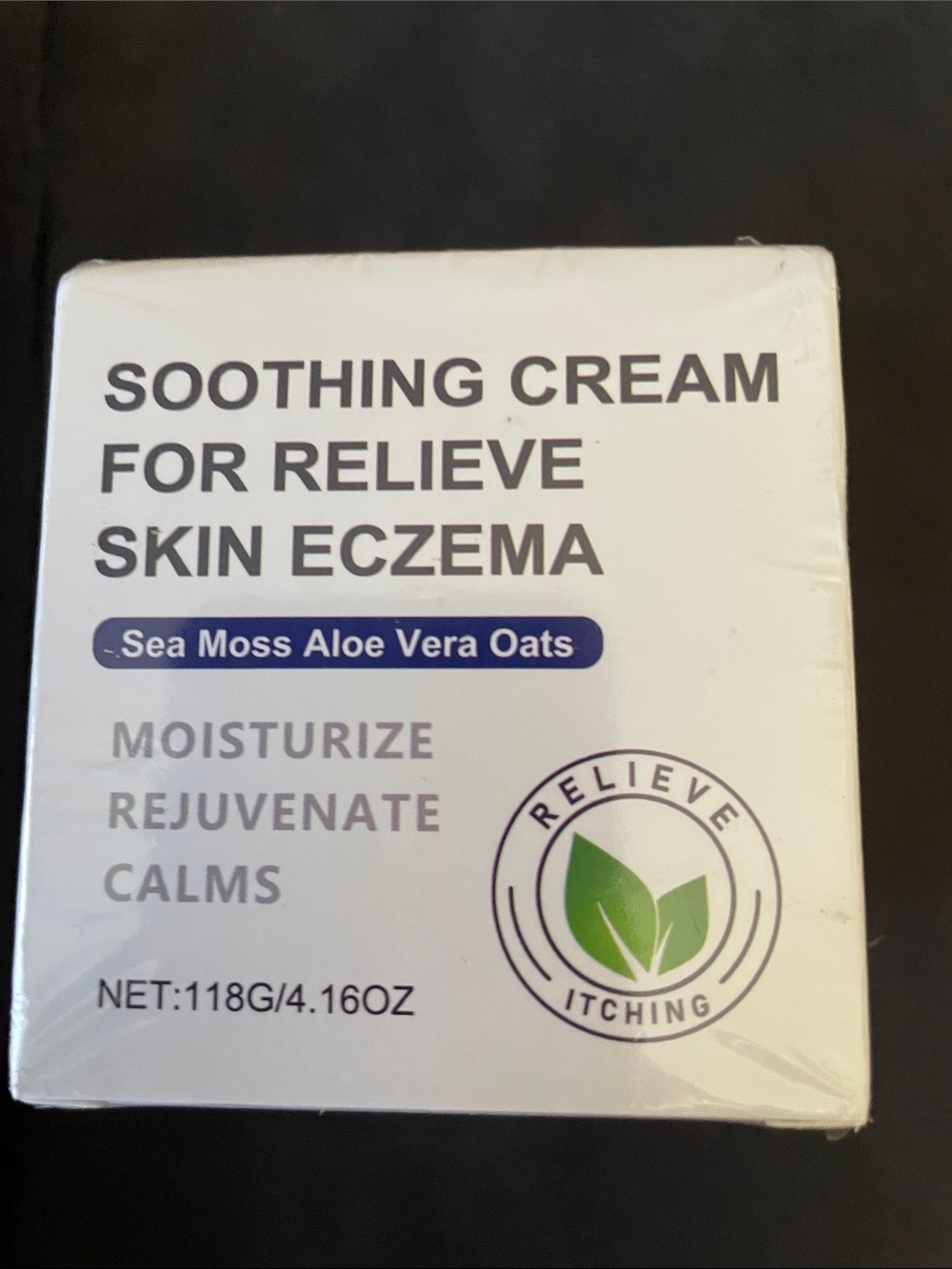 Soothing Cream for Relieve Skin Eczema - White